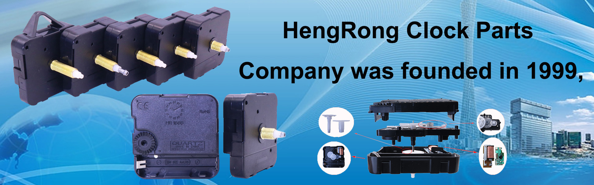 chuyển động đồng hồ, bộ phận đồng hồ, đồng hồ cúc cu,Dongguan Hengrong Hardware ELectronic Technology Co.,Ltd.