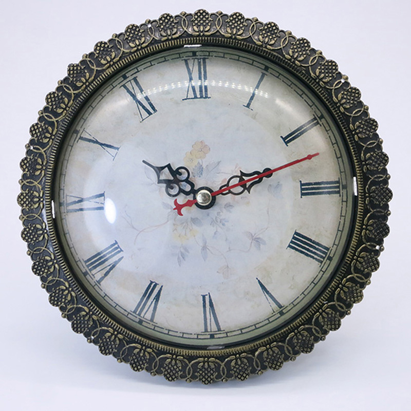 Đồng hồ Antique với đường kính 150mm Đường ray Đường dây treo đồng hồ